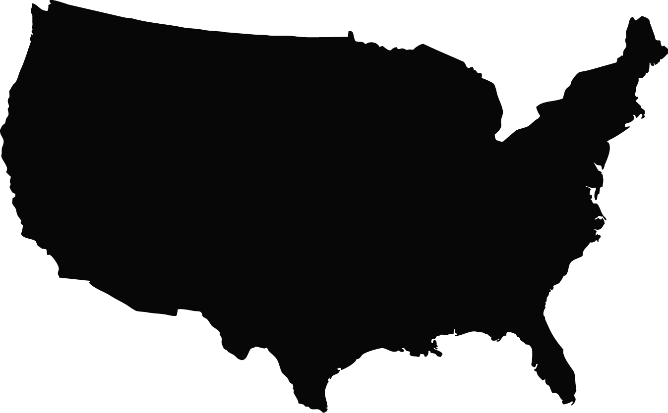 Sweet16, Symbols, Wedding, Zodiac - United States Map Shape (1347x834)