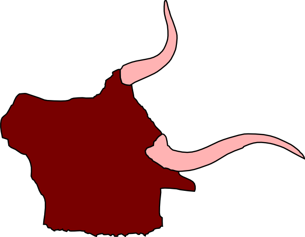 Transparent Horn Cliparts - Animal Horn Clipart (600x467)