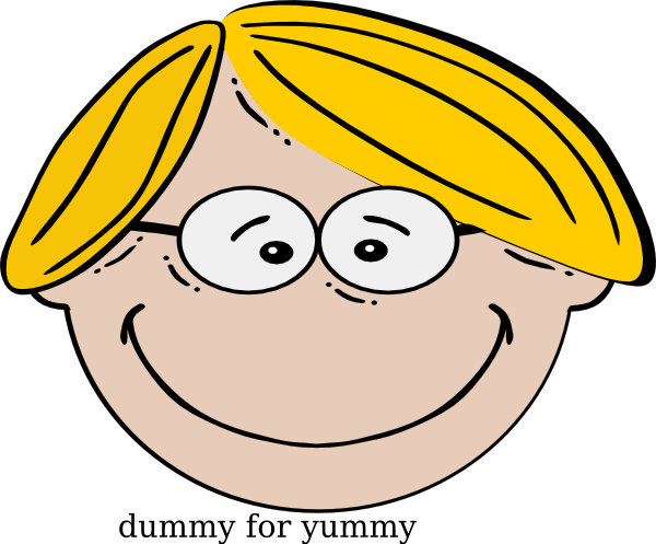 Face With Glasses Clip Art (600x497)