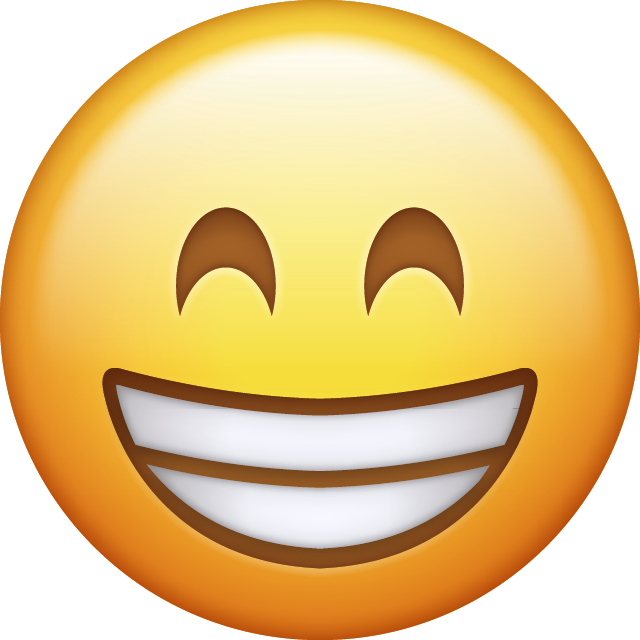 Emoji Png Ile Ilgili Görsel Sonucu - Beaming Face With Smiling Eyes Emoji (1024x1024)