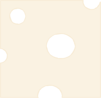 Swiss Cheese - Clip Art (350x343)