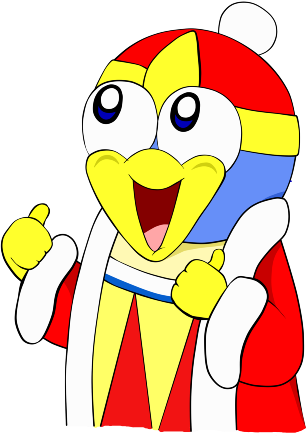 Kind Dedede Happy Crazy Face By Minikirby100 - Cartoon (774x1032)