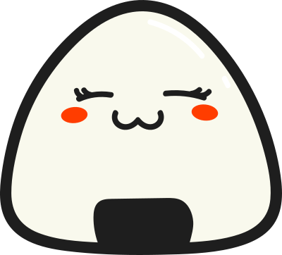 Wasabi - Onigiri Cartoon (400x362)