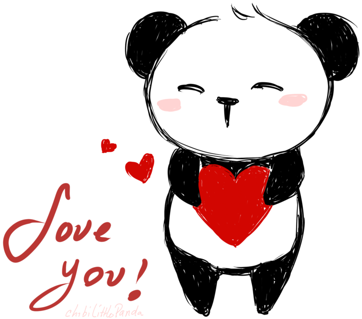 Как нарисовать i love you