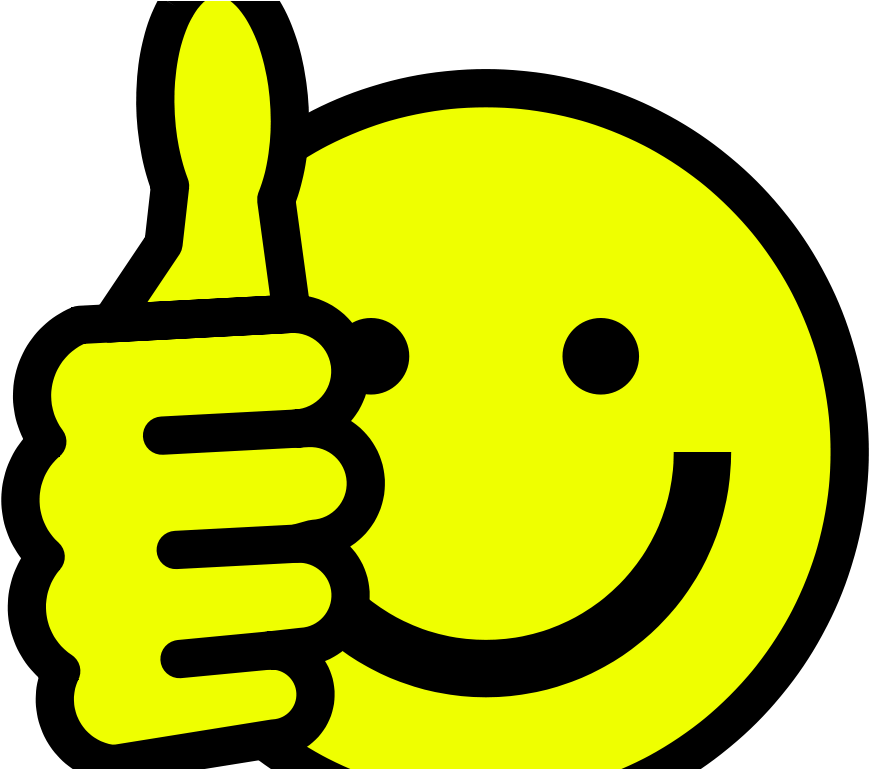 Download Breathtaking Free Clipart Smiley Face Thumbs - Download Breathtaking Free Clipart Smiley Face Thumbs (900x768)