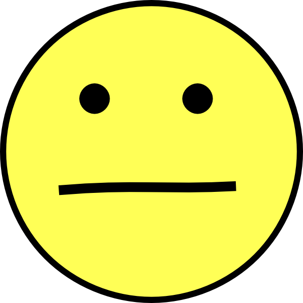 Okay Face Clipart - Okay Face Clipart (600x600)