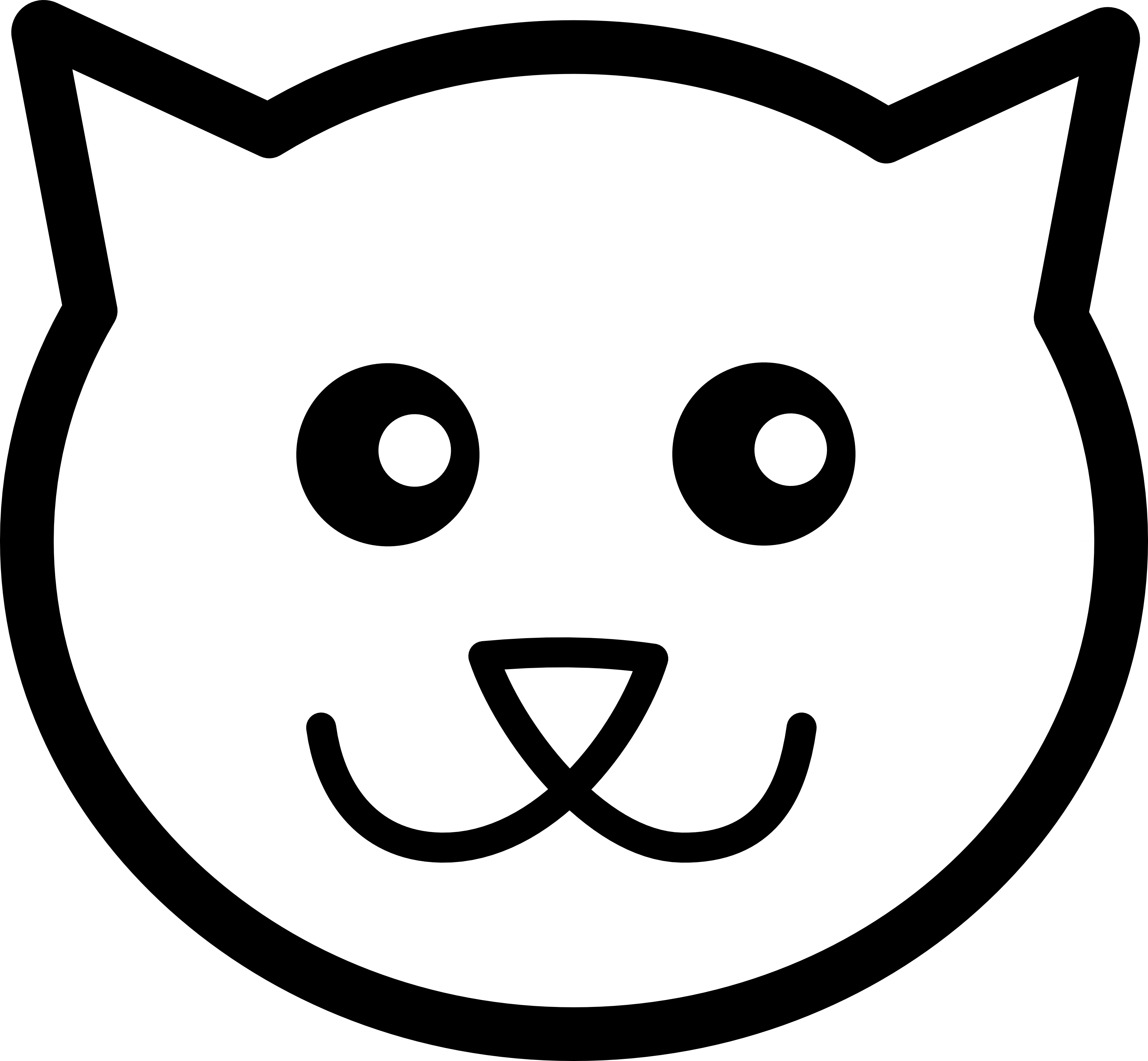 Cat Clip Art Black And White Clipart Panda - Cat Face Cartoon Black And White (3333x3081)