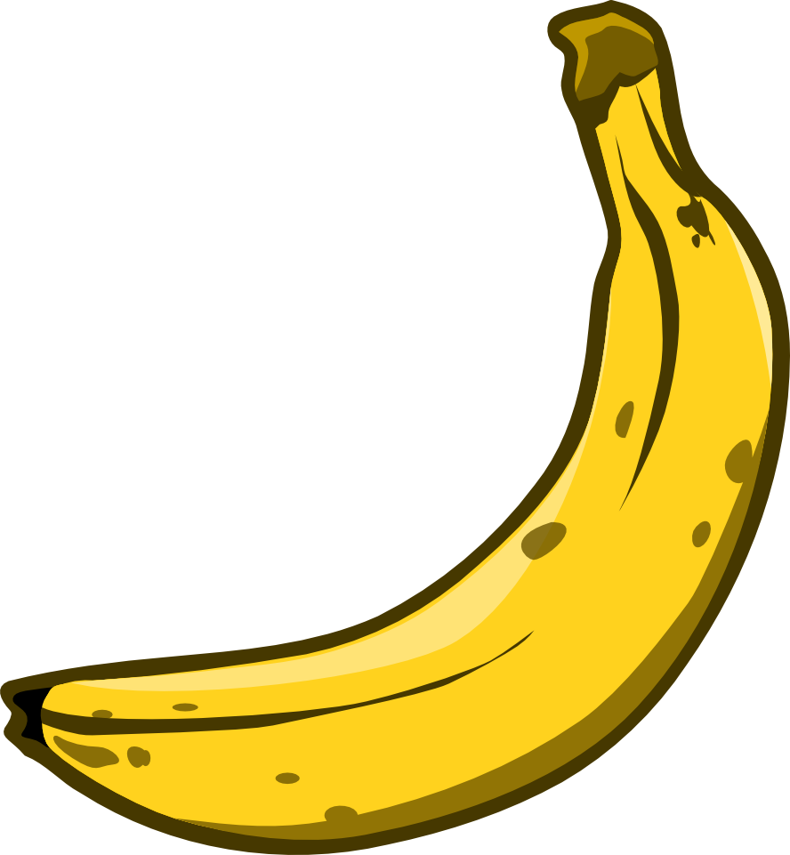 Valuable Idea Banana Clipart Free To Use Public Domain - Clip Art (888x961)