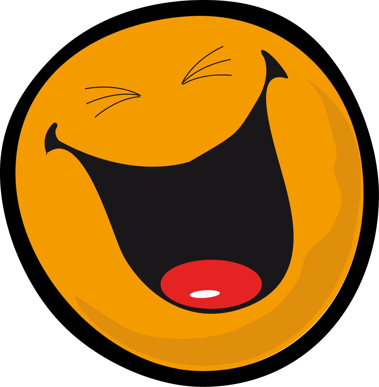 Valuable Design Ideas Laughing Face Clip Art Very Laugh - Smiley Clipart (1238x1263)