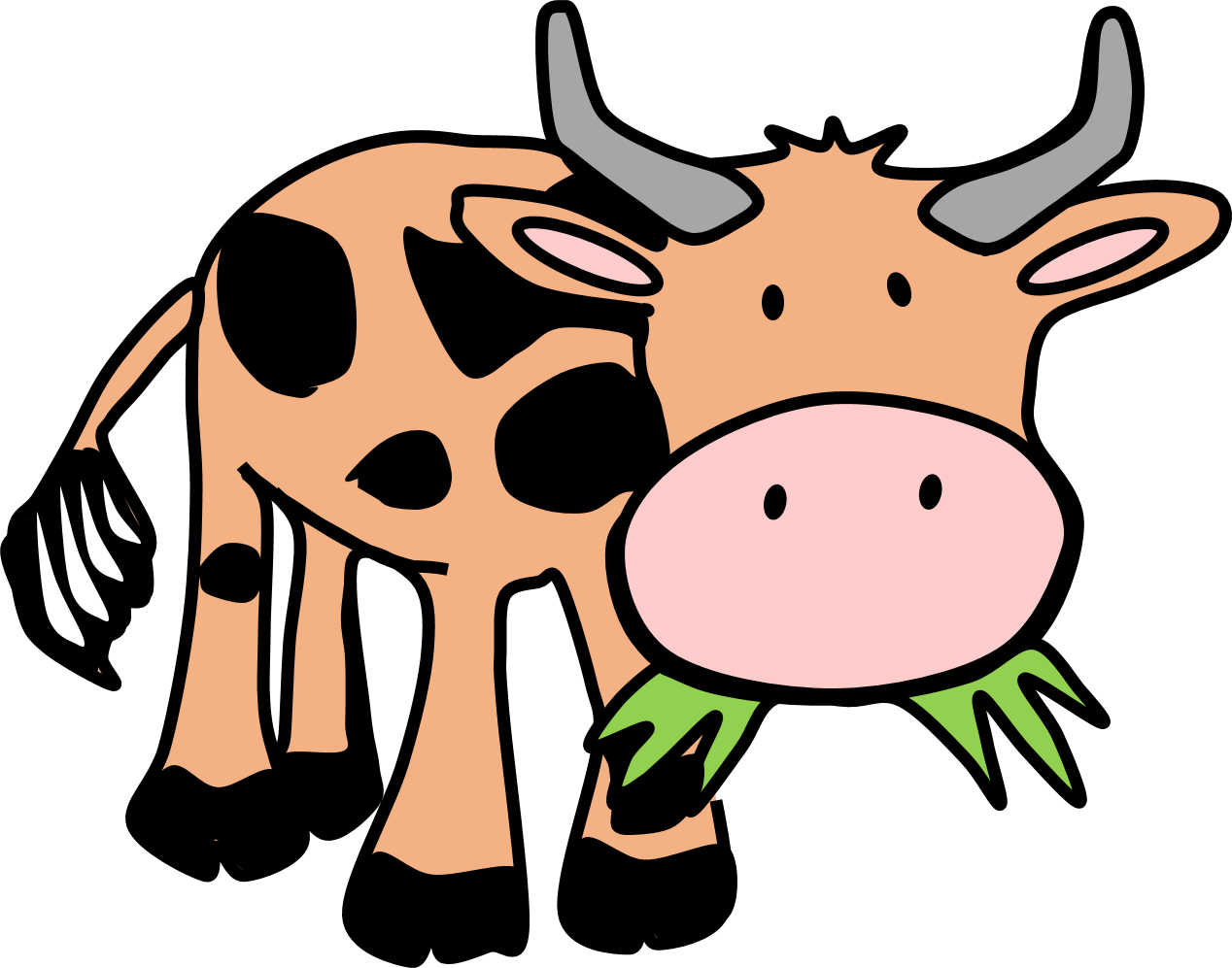 Baby Farm Animal Clipart Panda Free Images - Animal Clipart (1268x997)
