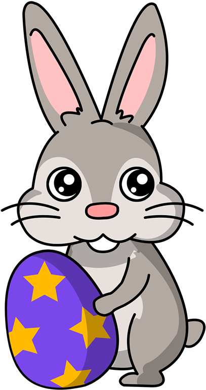 Easter Bunny With Eggs Clipart Clipart Panda - Easter Bunny Clip Art Free (728x1148)