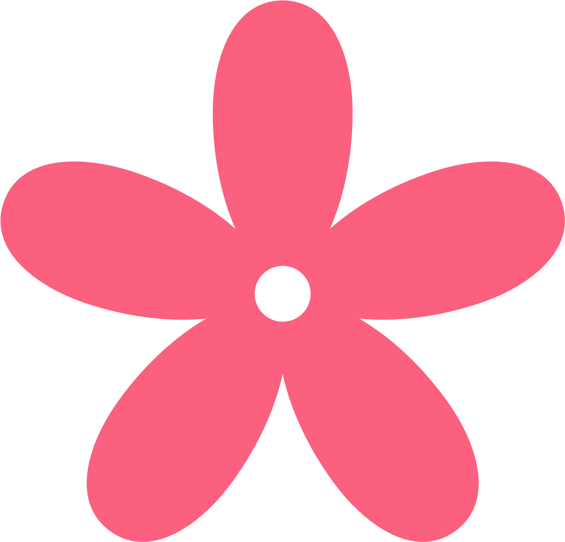 Pink Flower Clipart - Golden Flower Clip Art (1969x1952)