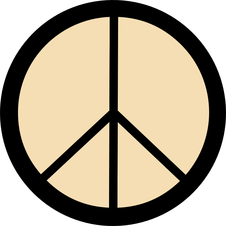 Wheat Peace Symbol 12 Scallywag Peacesymbol - Youngstown Peace Race Logo (777x777)