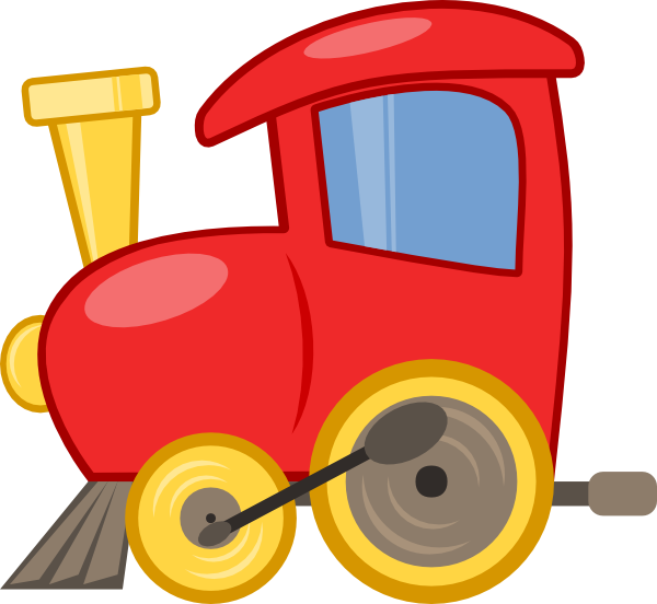 Cartoon - Cartoon Train (600x552)