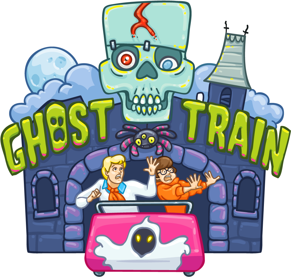 Ghost Train High-speed Rail Rail Transport Clip Art - Ghost Train High-speed Rail Rail Transport Clip Art (1024x1024)