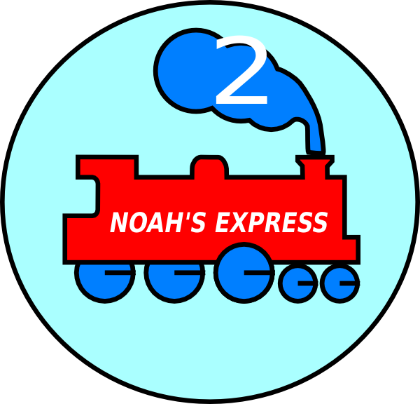 Noah S Express Clip Art - Noah Express (600x576)