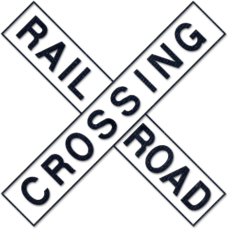 Rail Road Crossing Clipart Clipart Panda - Thomas The Train Railroad Crossing (600x600)