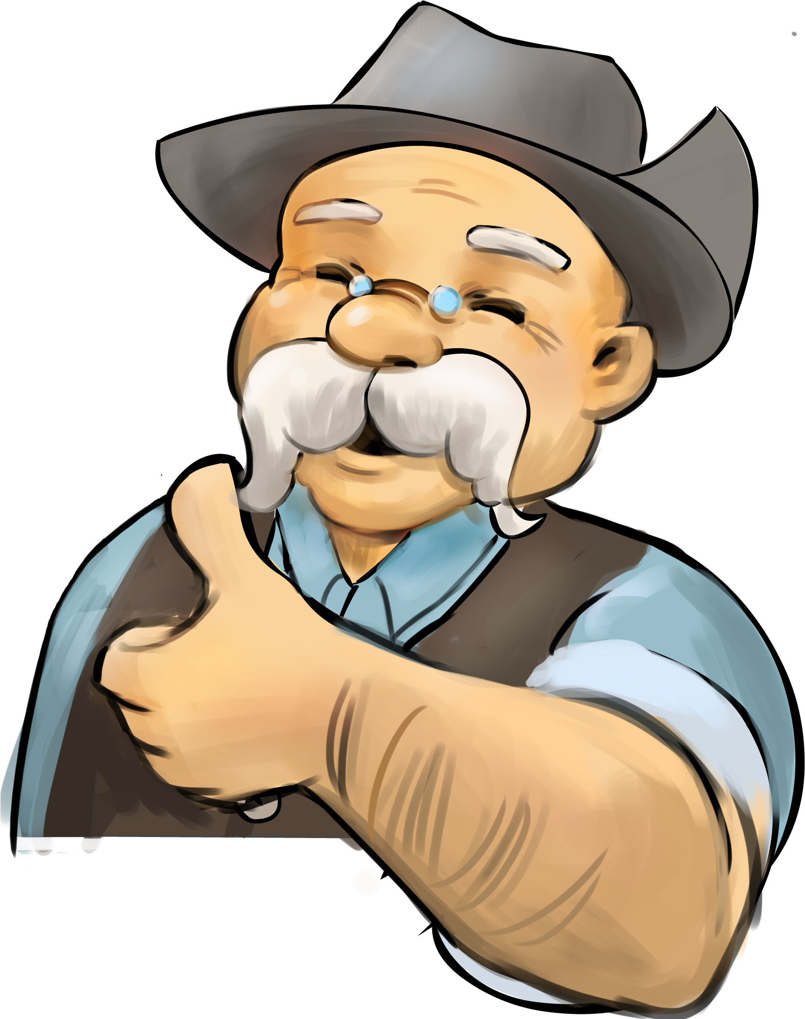 Train Conductor Cliparts - Train Conductor Face Cartoon (1600x2002)