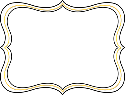 Free Frame Clip Art - Shape Border Clip Art (400x303)