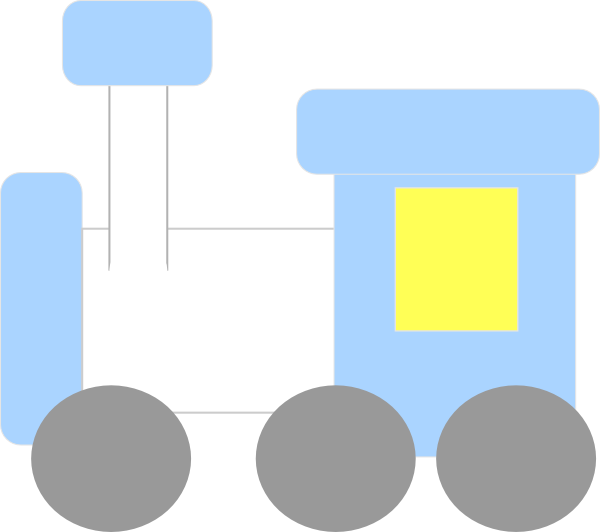 Baby Train Cliparts - Baby Train Cliparts (600x532)