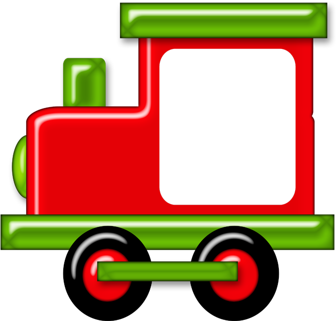 Cheyokota Digital Scraps - Train Picture Frame Template (800x706)