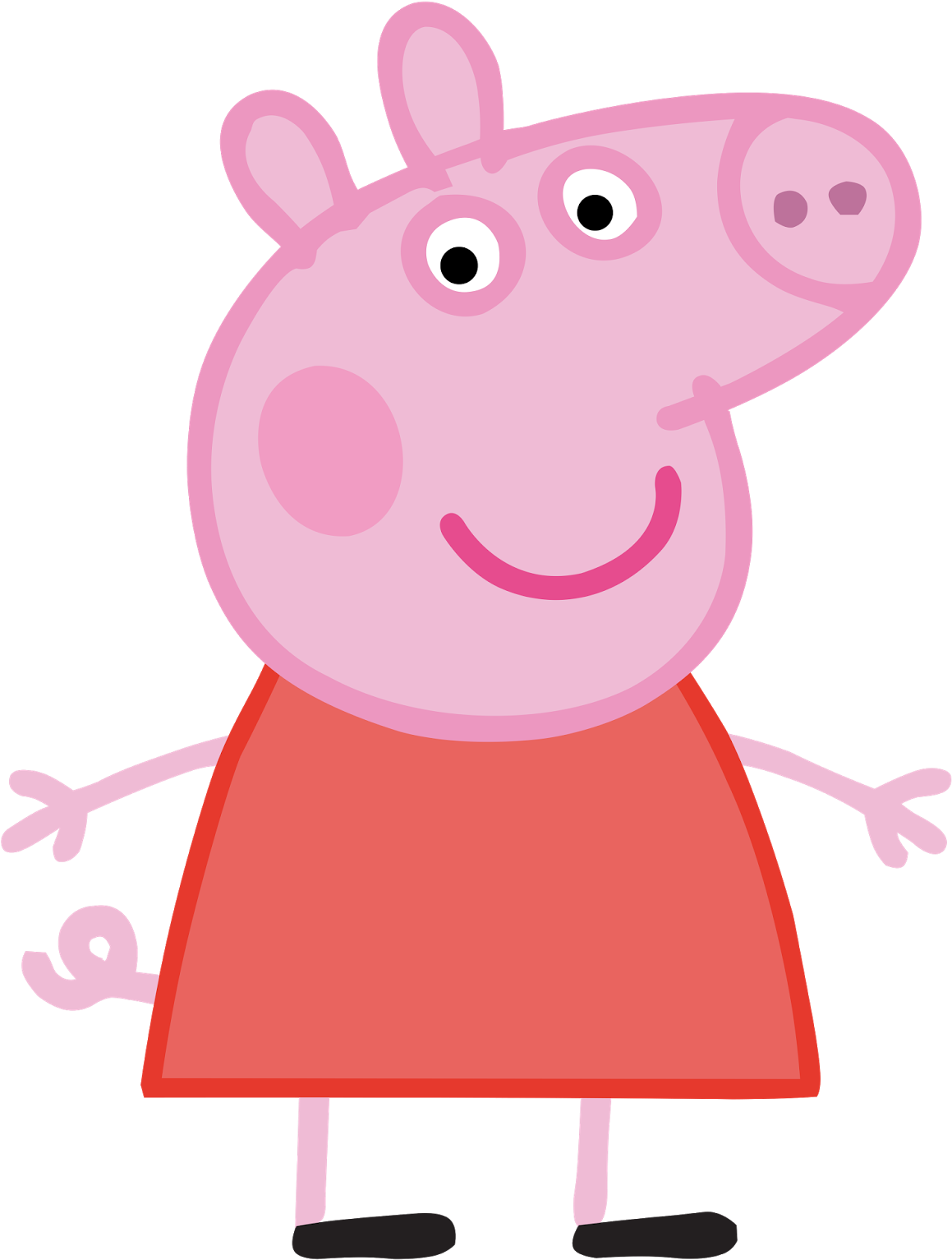 Peppa Pig Png - Peppa Pig Png (1158x1600)