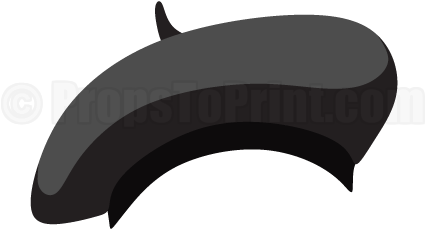 paris photo booth props printable