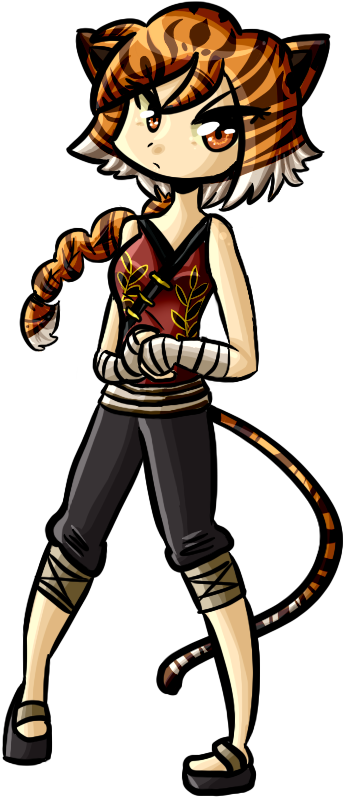 Tigress By Rumay-chian - Tigress (500x800)
