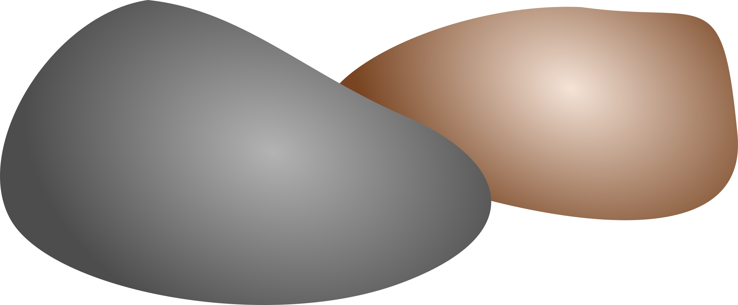 Clipart Info - Stones Clipart (2400x993)