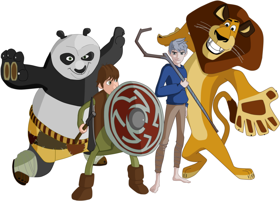 Sajojo 53 18 The Big Dreamworks Four By Sajojo - Dreamworks Deviantart (1024x819)
