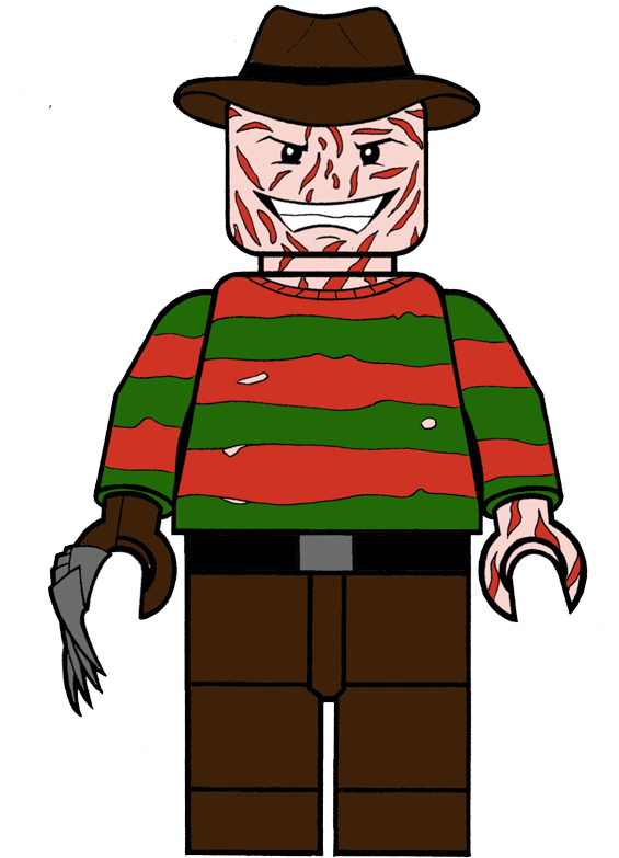 Freddy Lego Horror Icon By Kung Fu Eyebrow - Horror Icon (600x800)