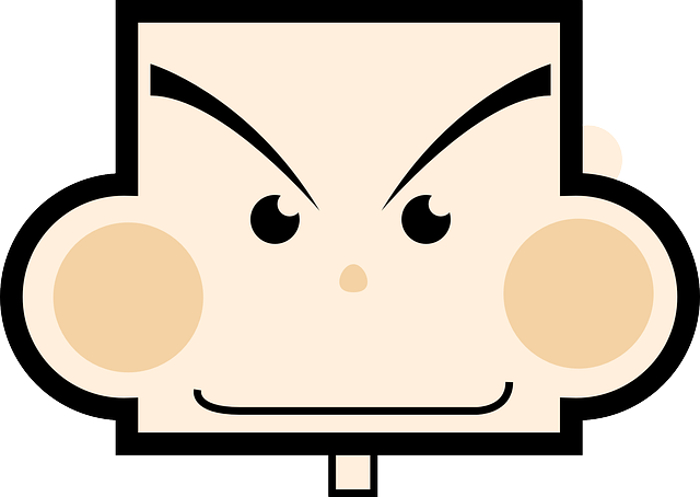 Rectangle Face Cartoon (1055x750)