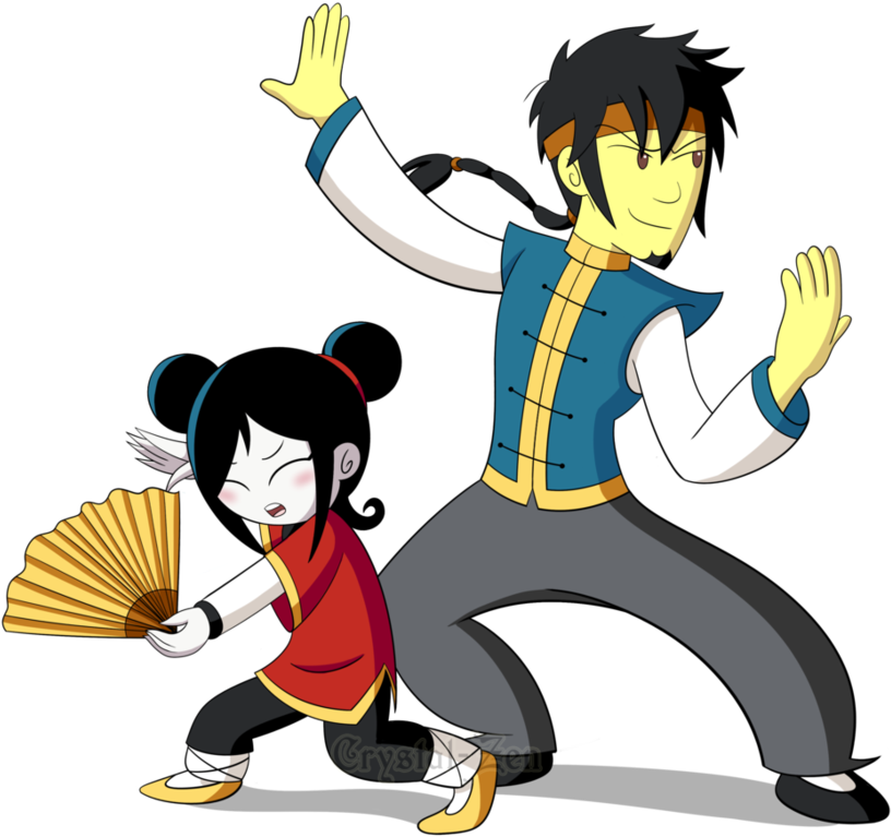 Meet Omi's Parents - De Xiaolin Showdown Omi (901x887)