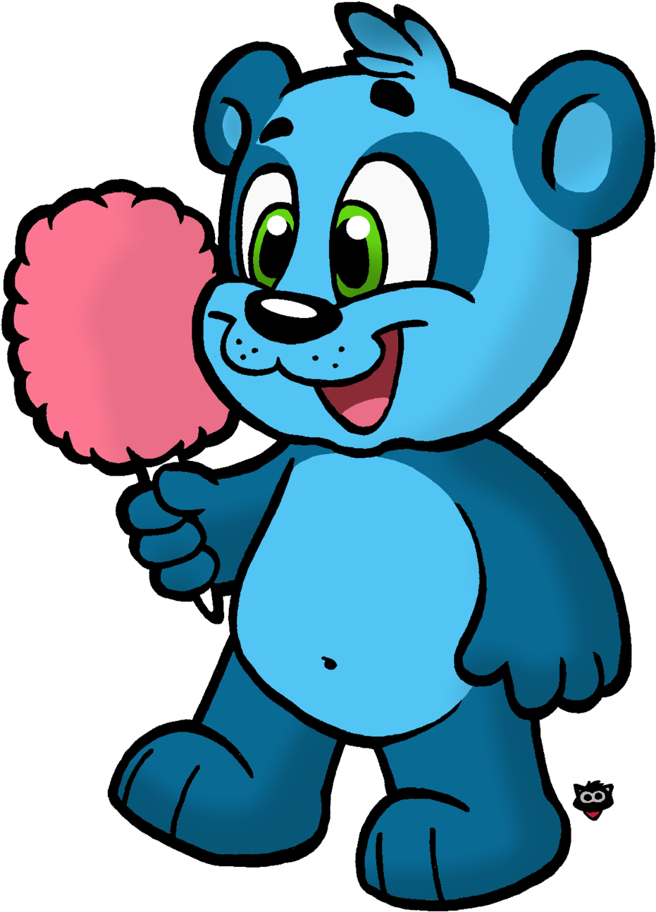 Cotton Candy Panda By Cartcoon - Cotton Candy (1024x1344)