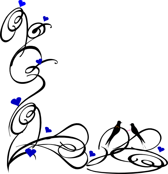 Love Birds Clip Art - Love Birds Clip Art (576x596)