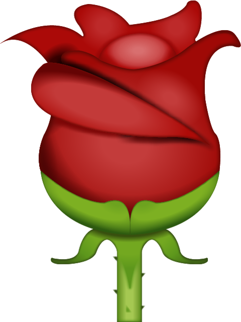 Download Rose Emoji Png - Rose Emoji Transparent Background (479x640)