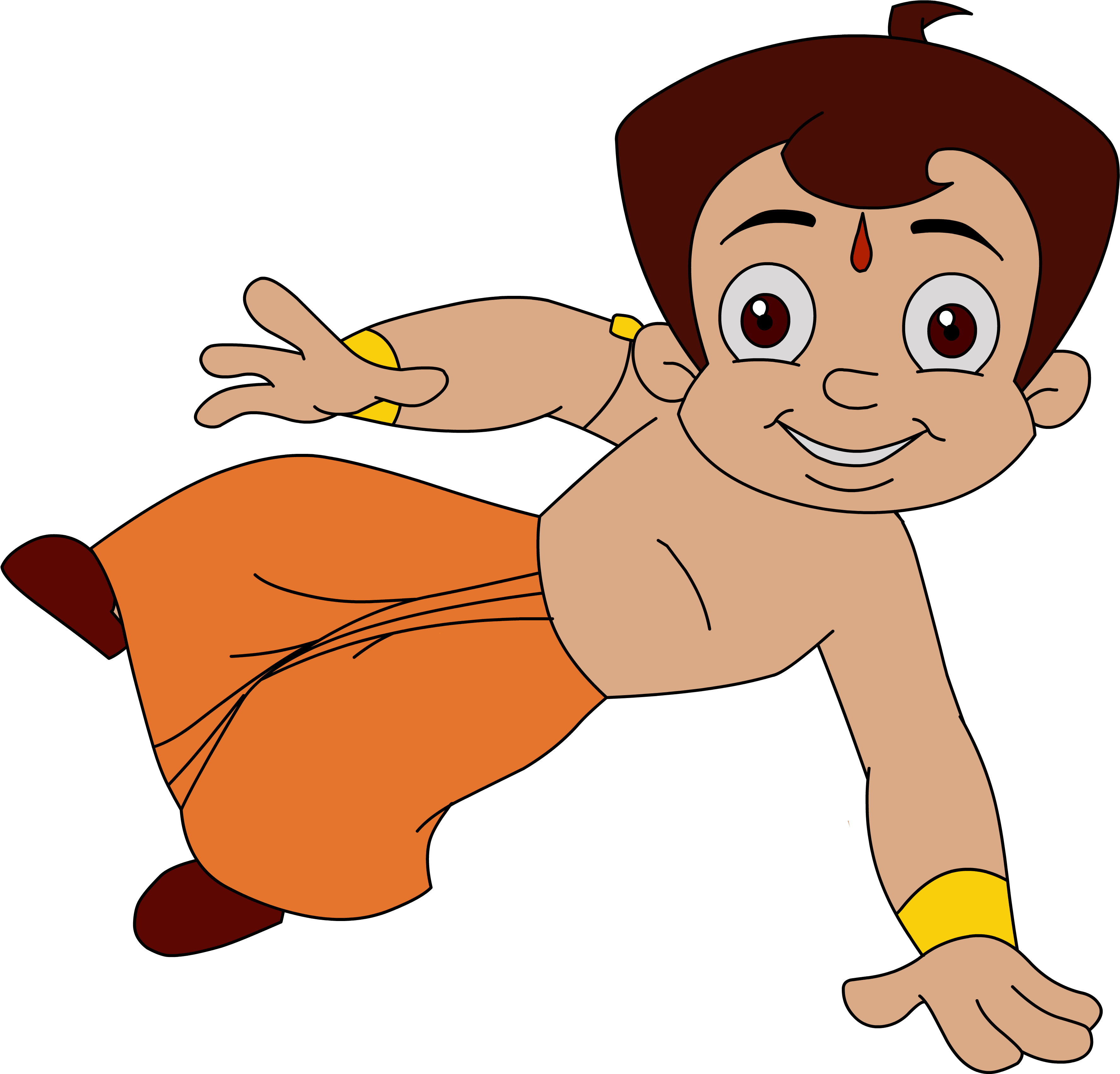 Chota Bheem Clipart - Chhota Bheem Images Png (3559x3414)