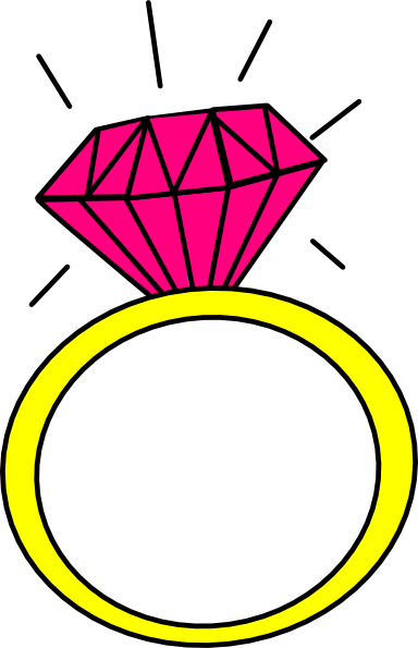 Wedding Ring Engagement Ring Clipart Clipartfest - Clipart Ring (384x595)