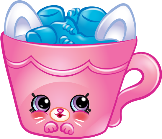 Shopkins Clipart - Shopkins Assortment Edible Frosting Cake Or Cookie (576x495)
