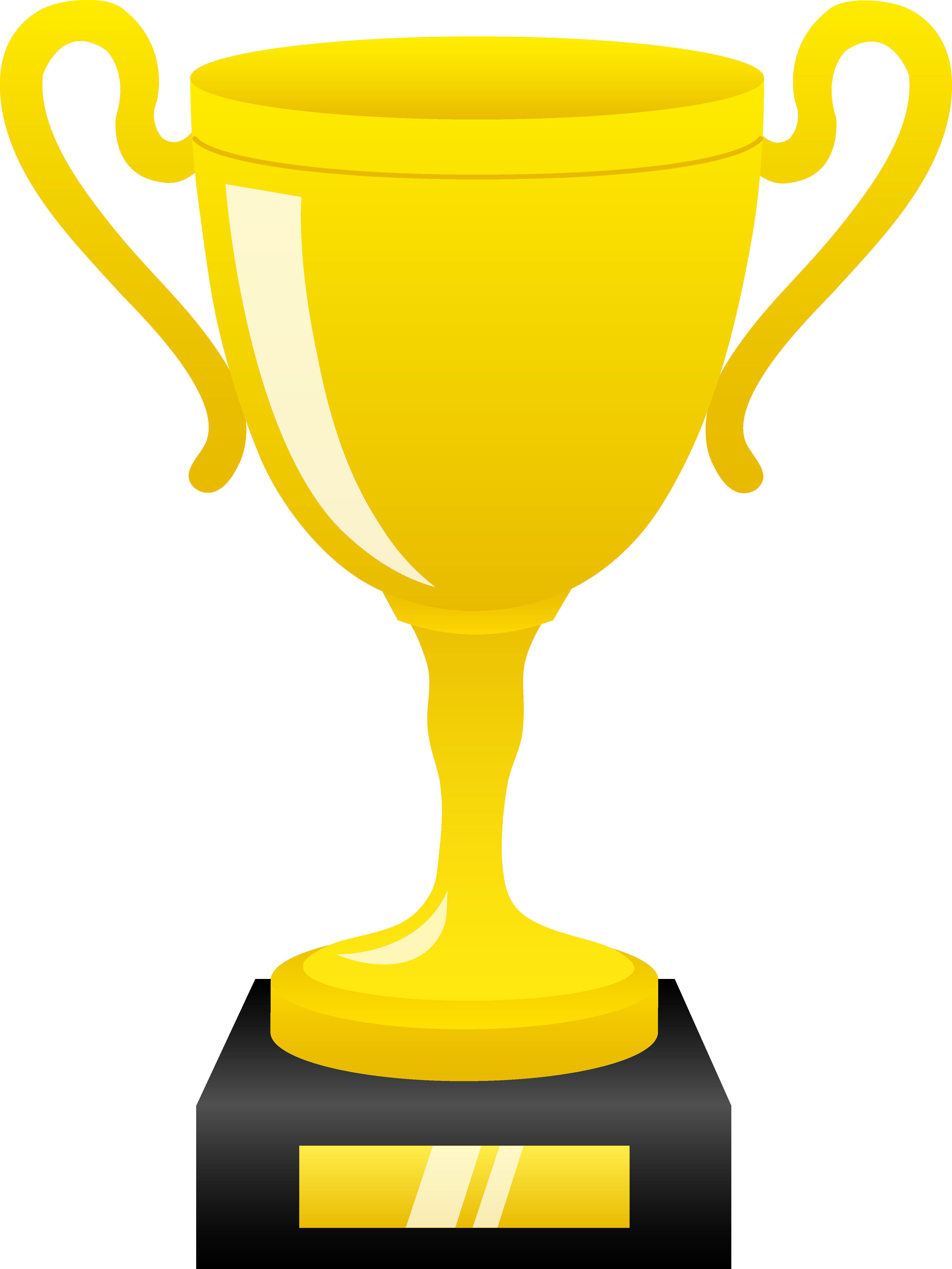 Cartoon Trophy Clipart - Trophy Clipart (4193x5587)