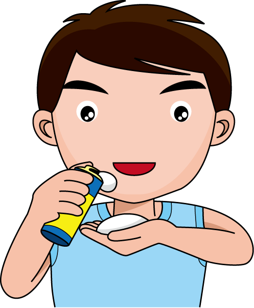 Razor Clip Art Shaving Cream Leg To Shave Clipart - Shaving Clipart Png (522x633)