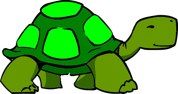 Turtle Clip Art At Vector Clip Art - Animated Turtle (600x317)