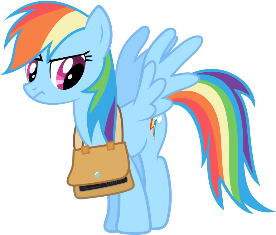 Back To School Images - Rainbow Dash Pony Mlp (900x771)