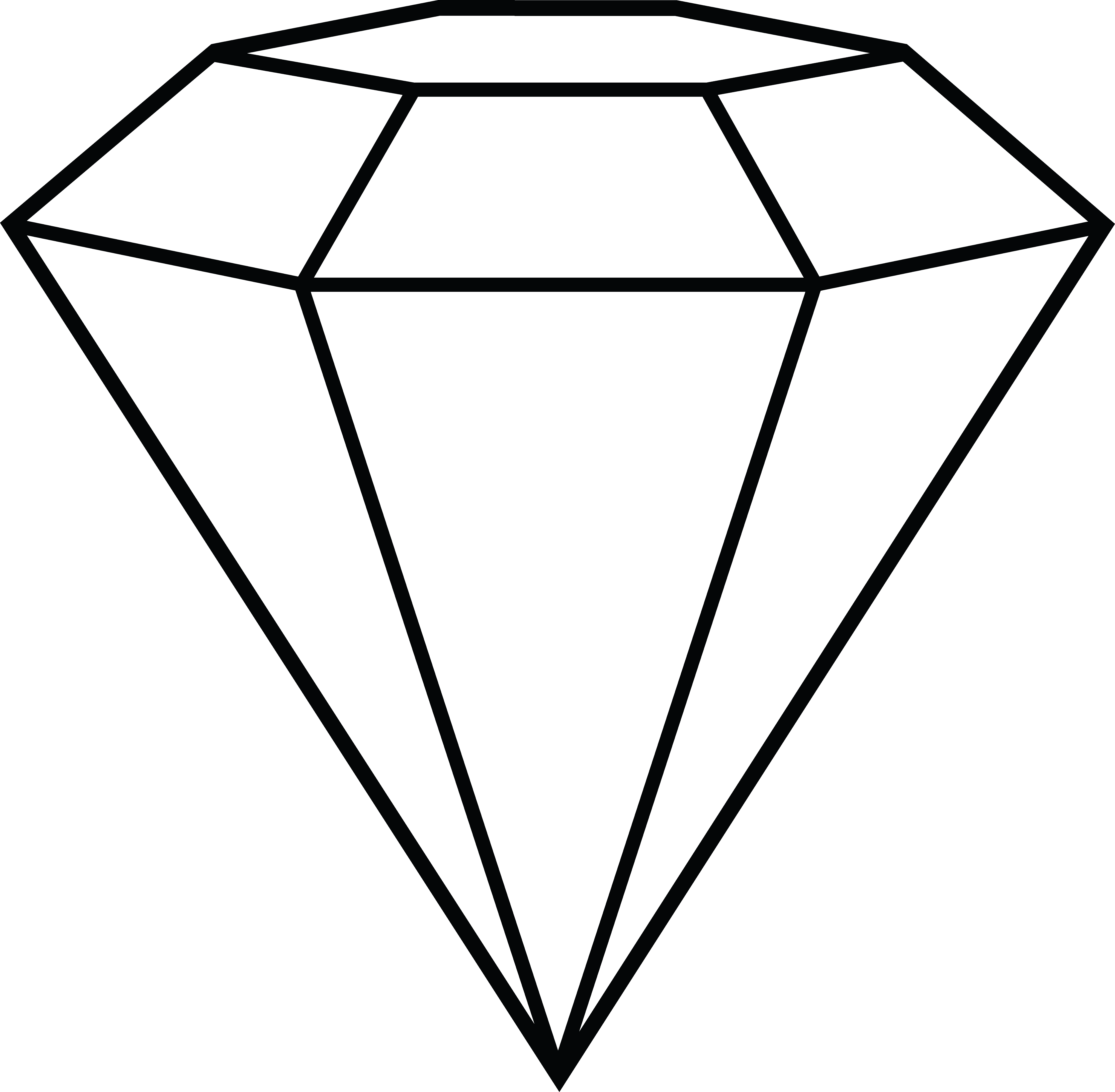 Diamond Clip Art Free Clipart Images - Diamond Drawing (5588x5475)