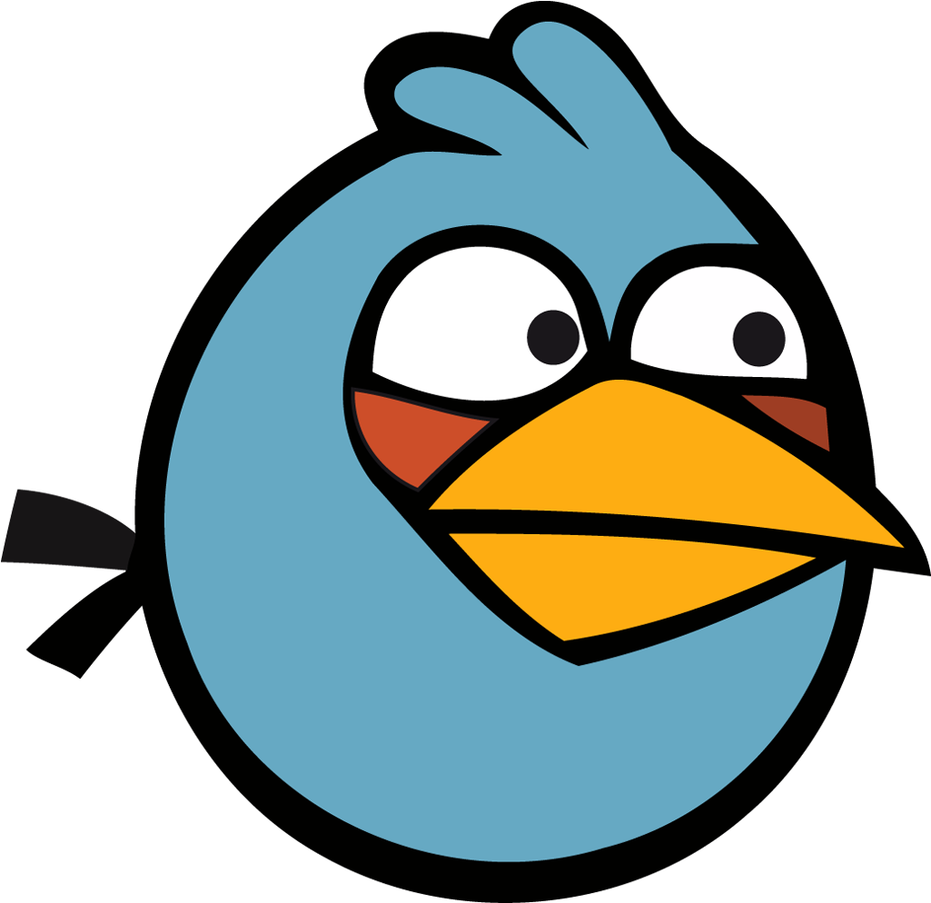 1452165 Clipart Of Angry - Angry Birds The Blues (1600x1449)