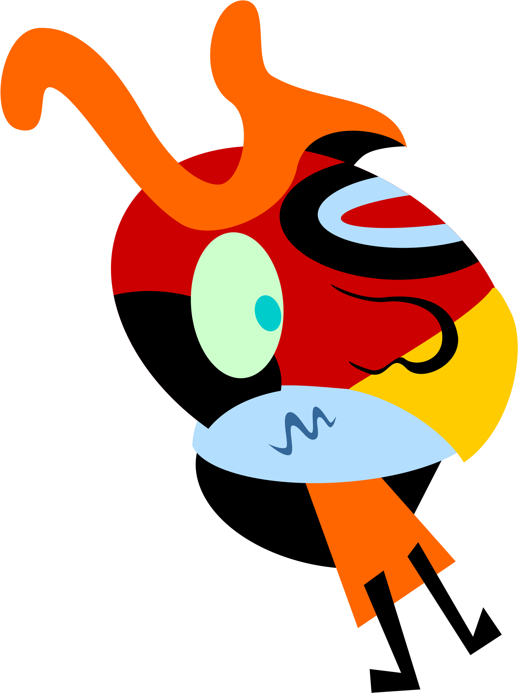 El Tipito Joan Mir Clipart, Vector Clip Art Online, - Miro Clipart (2400x2400)