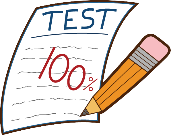 Preparing Your Teen For College - Testing Clipart - (596x475