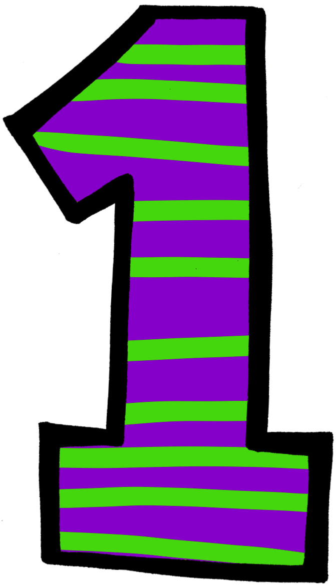 Number 1 Clipart - Number 1 Clipart (755x1264)