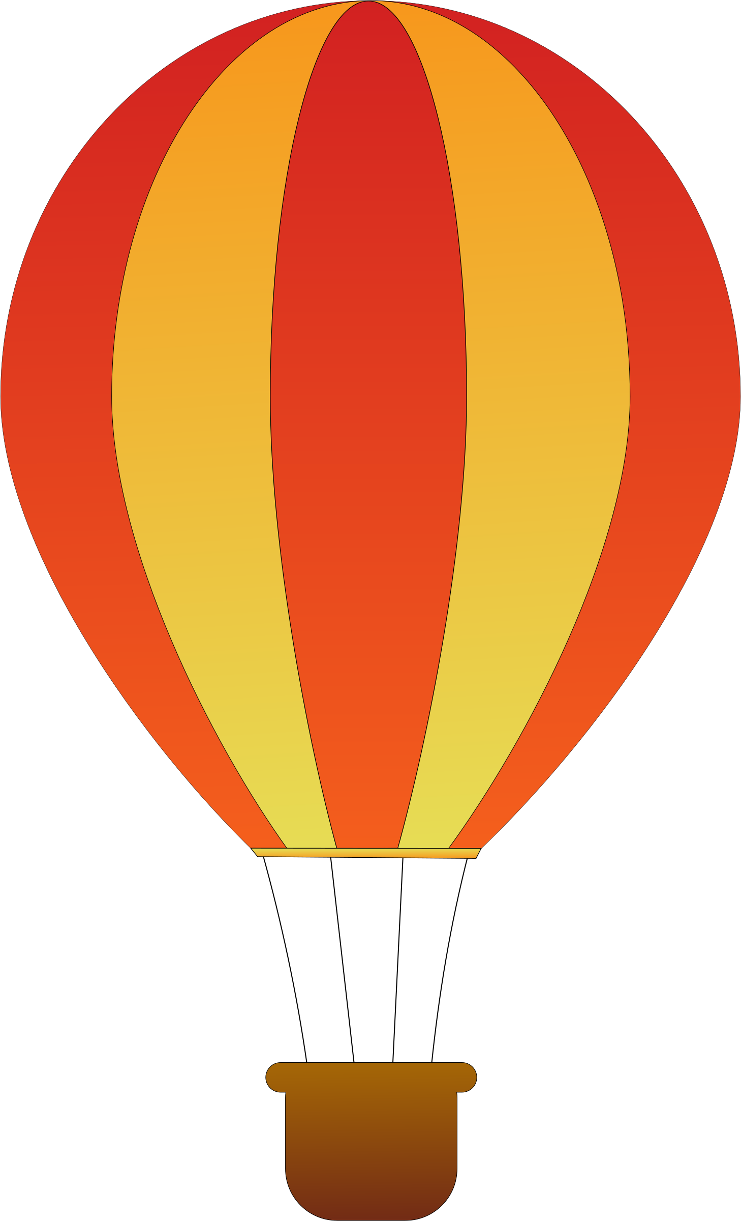 Clipart - Hot Air Balloon Clip Art (1458x2400)
