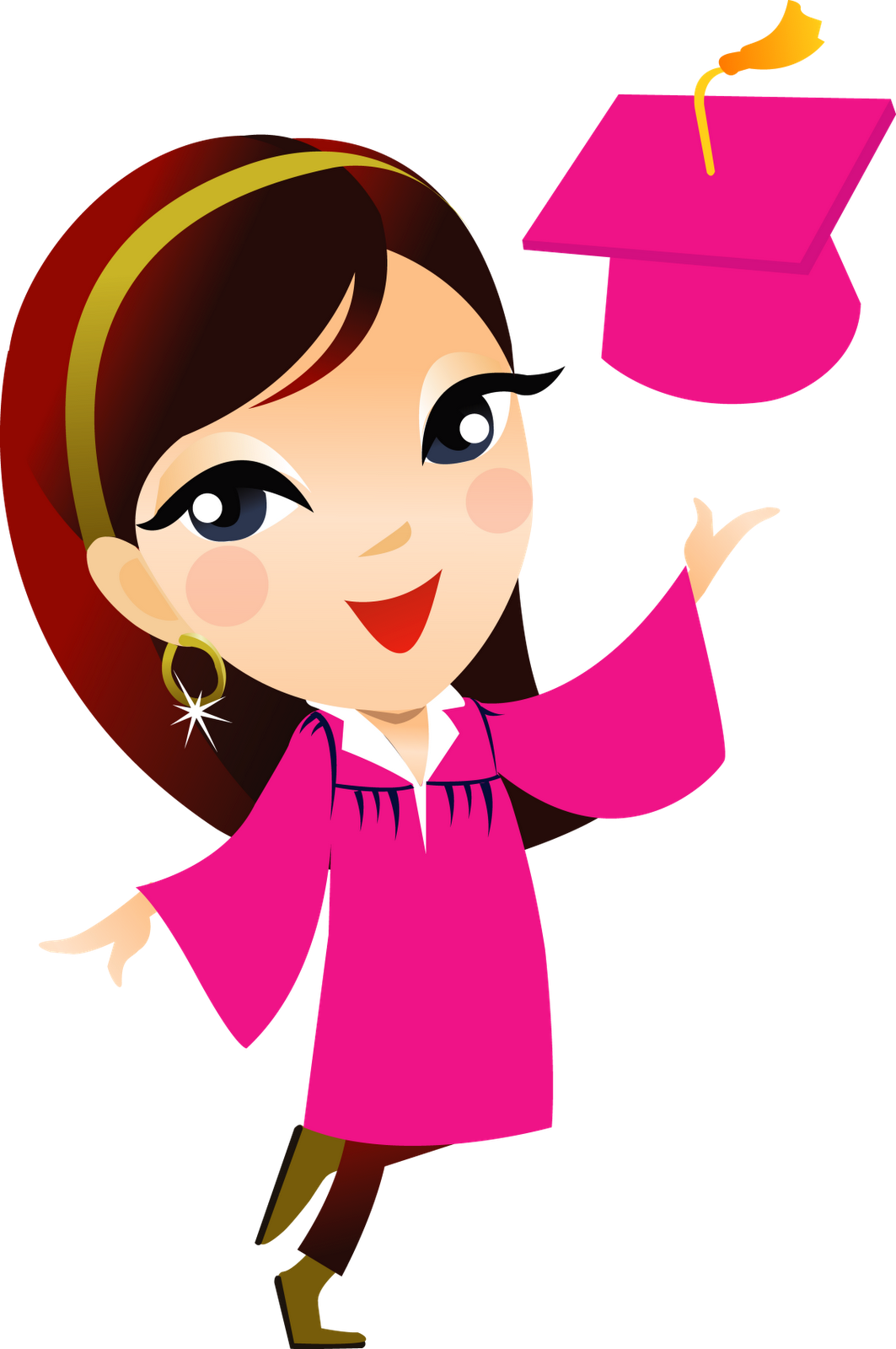 Resultado De Imagen Para Cartoon Png Animalitos - Graduacion Niña Png (1063x1600)